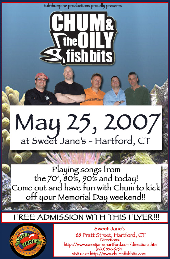 Sweet Jane�s Flyer 5/25