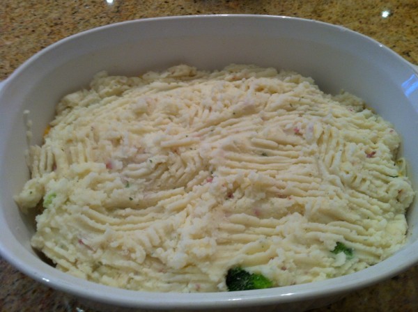 Chicken Mashed & Broccoli