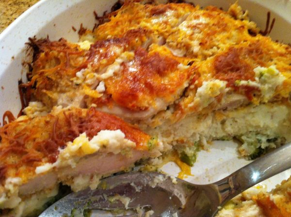 Chicken Mashed & Broccoli